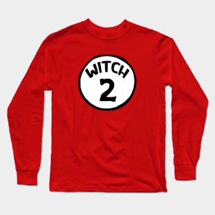 Witch 2 // Funny Halloween Parody Costume Long Sleeve T-Shirt